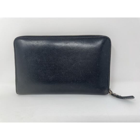 Marc By Marc‎ Jacobs Around Continental Wallet Clutch Bag Pouch Leather Black - Picture 2 of 7